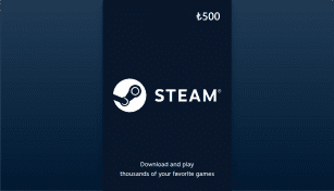 Steam Wallet Gift Card 500 TRY - Turkey